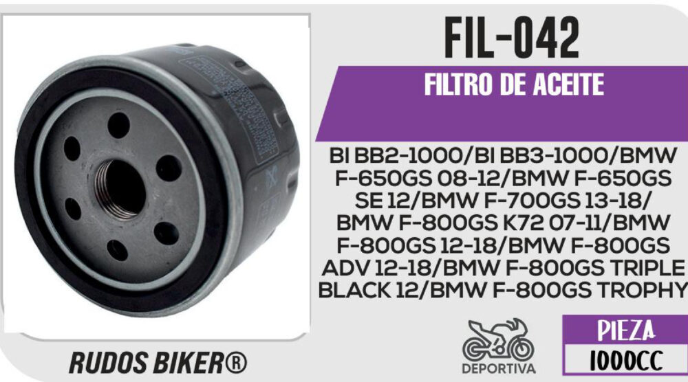 FILTRO DE ACEITE