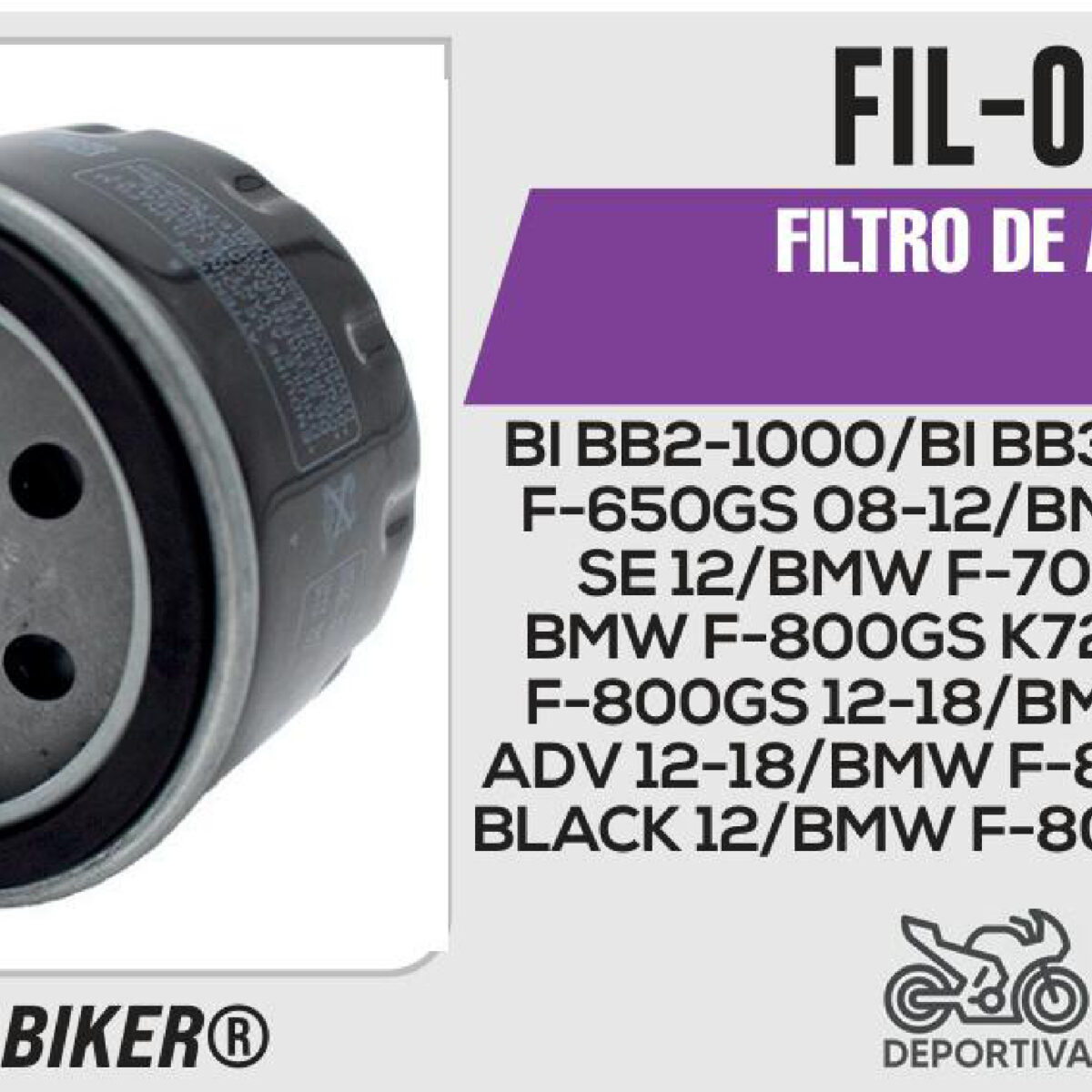 FILTRO DE ACEITE