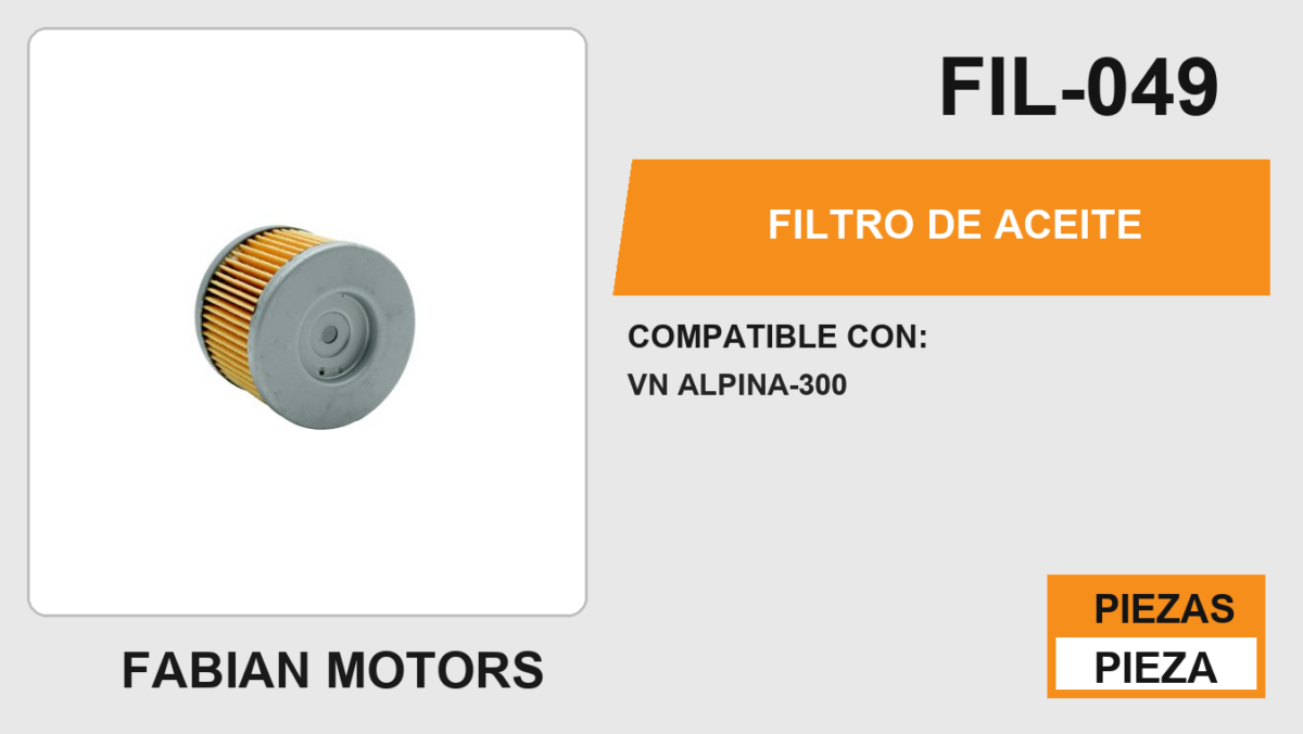 FILTRO DE ACEITE