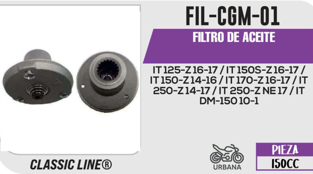 FILTRO DE ACEITE