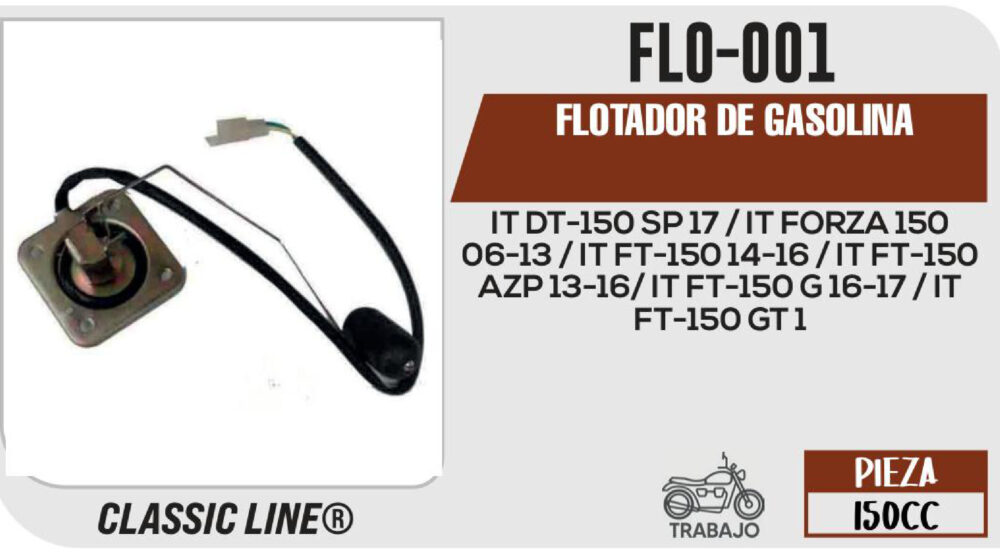 FLOTADOR DE GASOLINA
