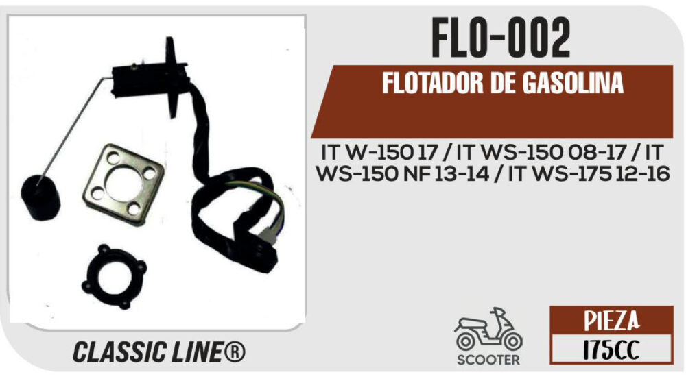 FLOTADOR DE GASOLINA