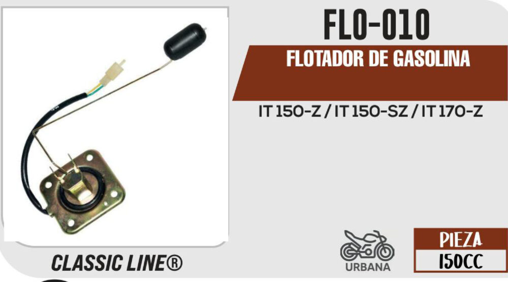 FLOTADOR DE GASOLINA