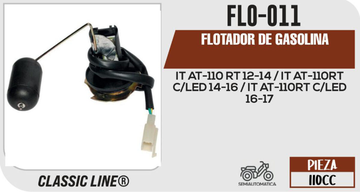 FLOTADOR DE GASOLINA