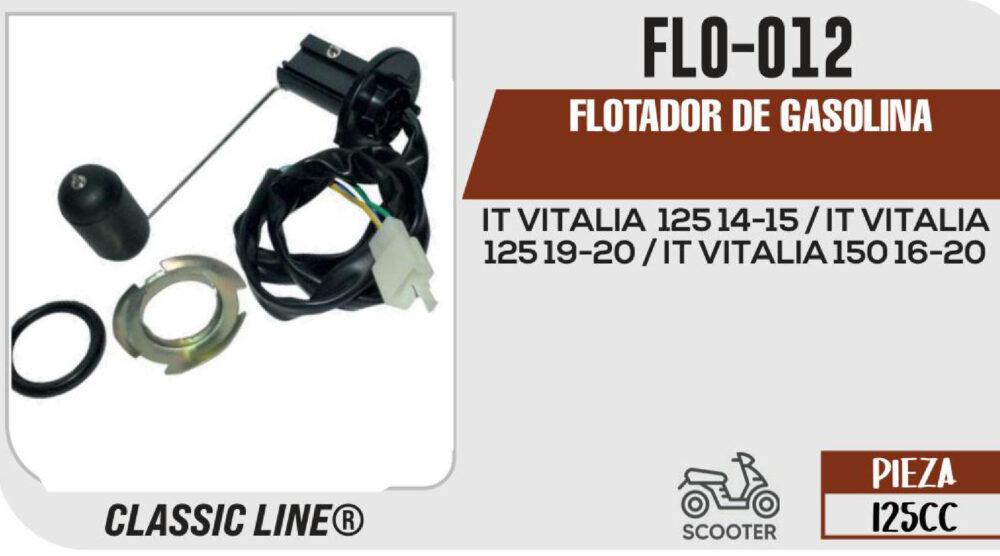 FLOTADOR DE GASOLINA