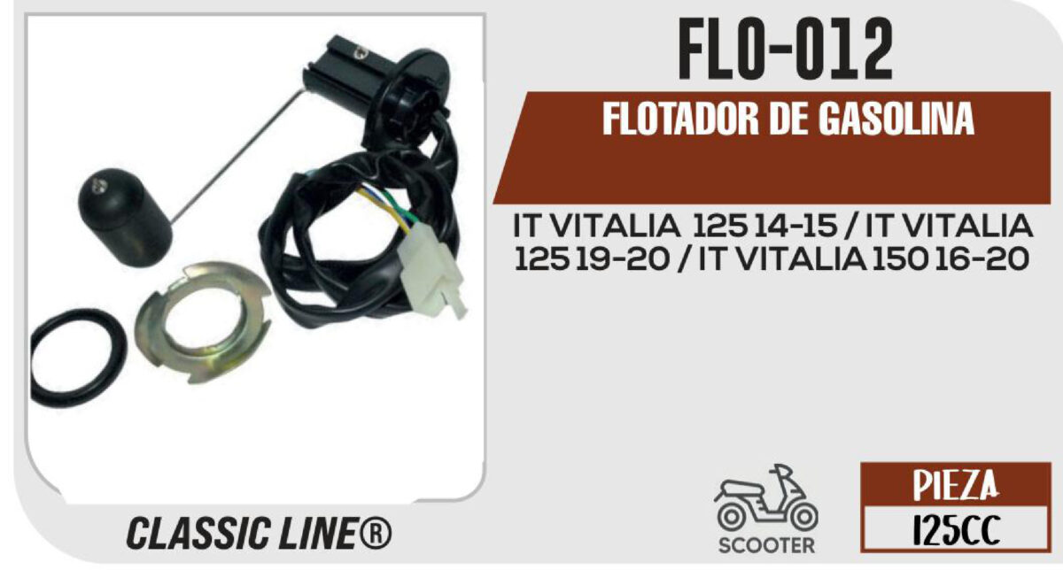 FLOTADOR DE GASOLINA