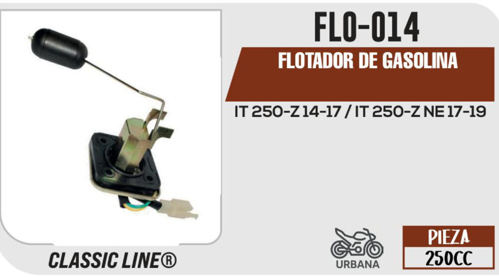FLOTADOR DE GASOLINA