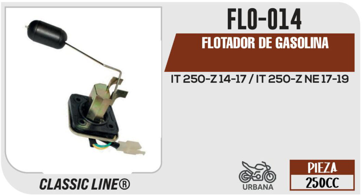 FLOTADOR DE GASOLINA