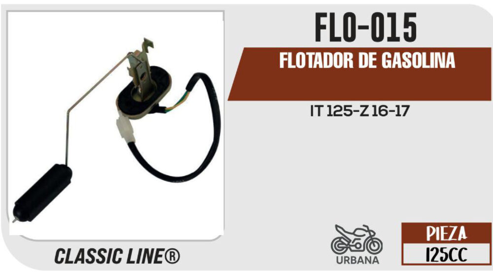 FLOTADOR DE GASOLINA
