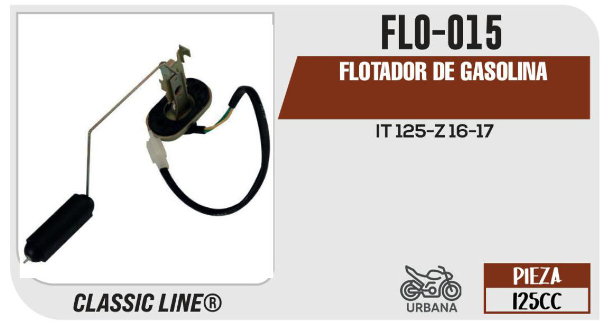 FLOTADOR DE GASOLINA