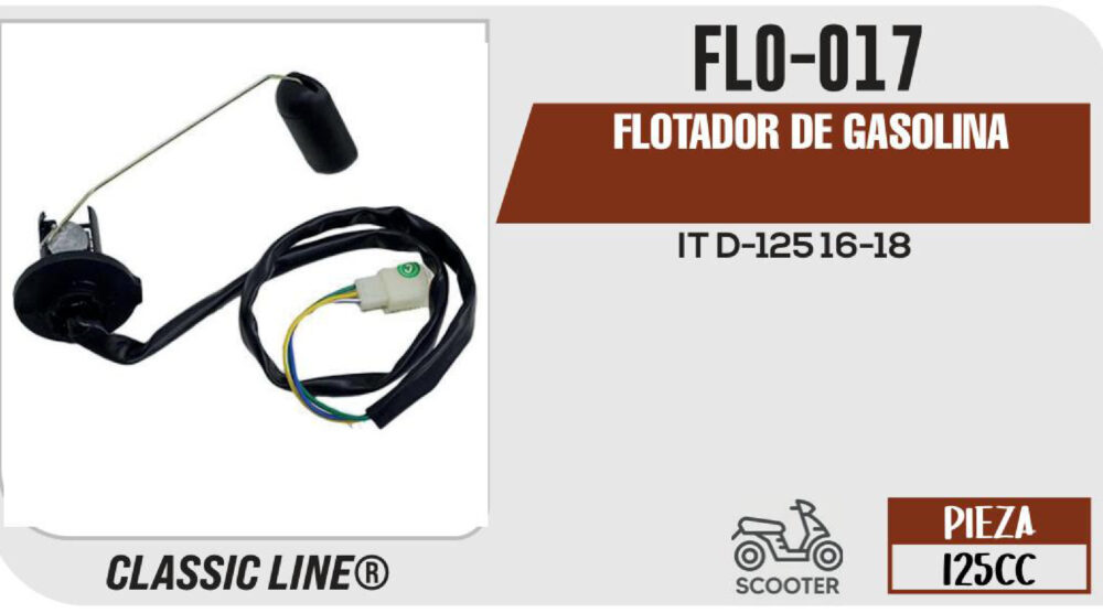 FLOTADOR DE GASOLINA