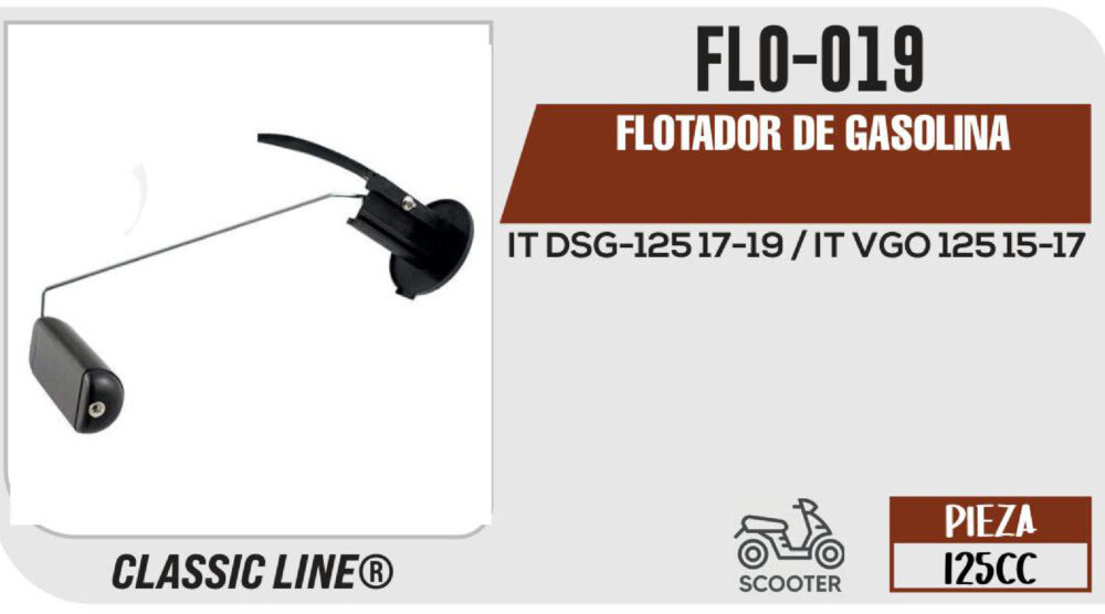 FLOTADOR DE GASOLINA