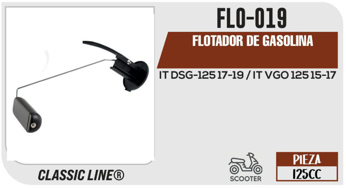 FLOTADOR DE GASOLINA