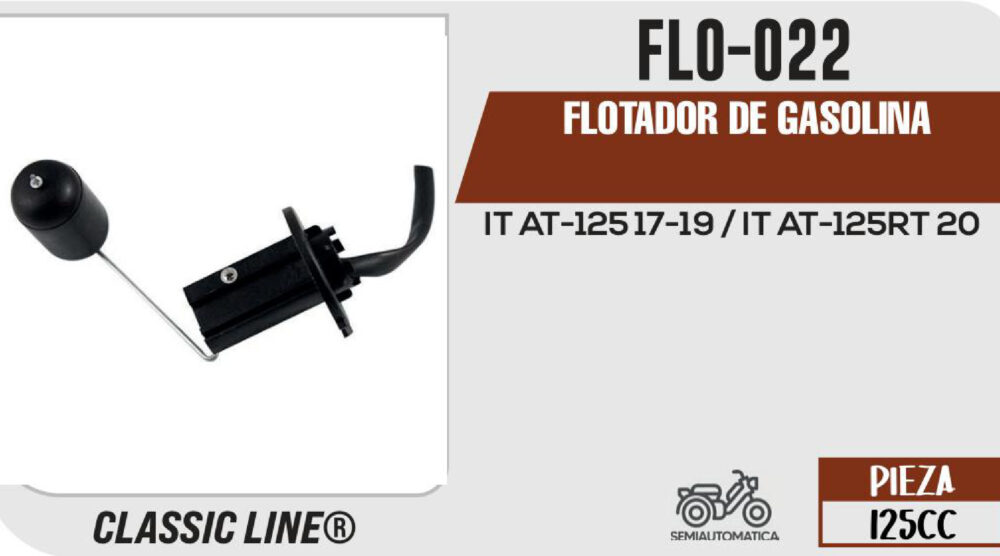 FLOTADOR DE GASOLINA