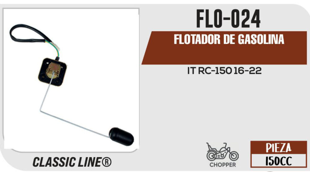 FLOTADOR DE GASOLINA