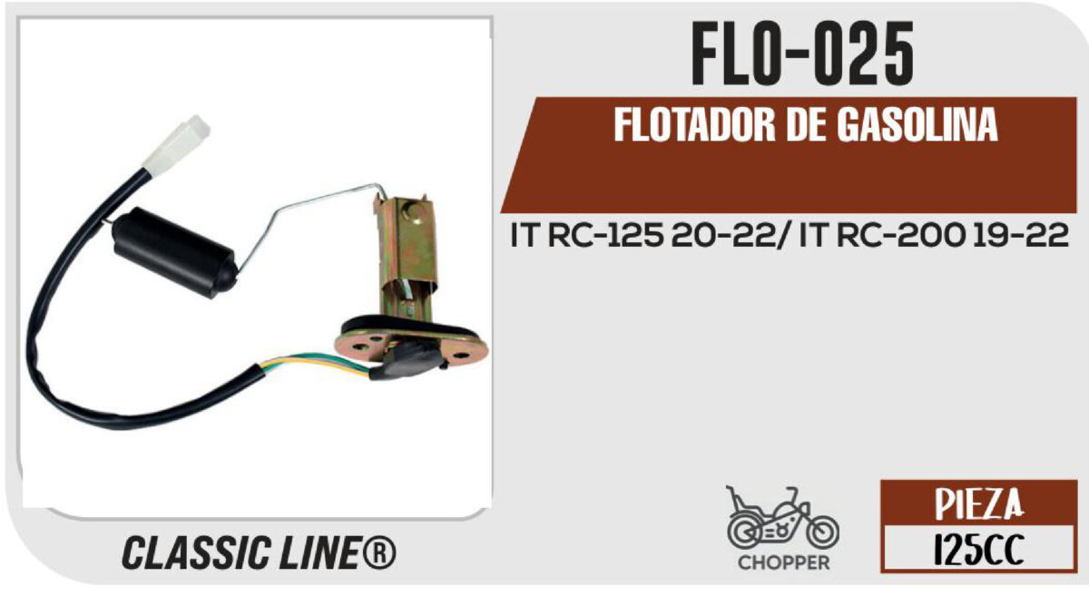 FLOTADOR DE GASOLINA