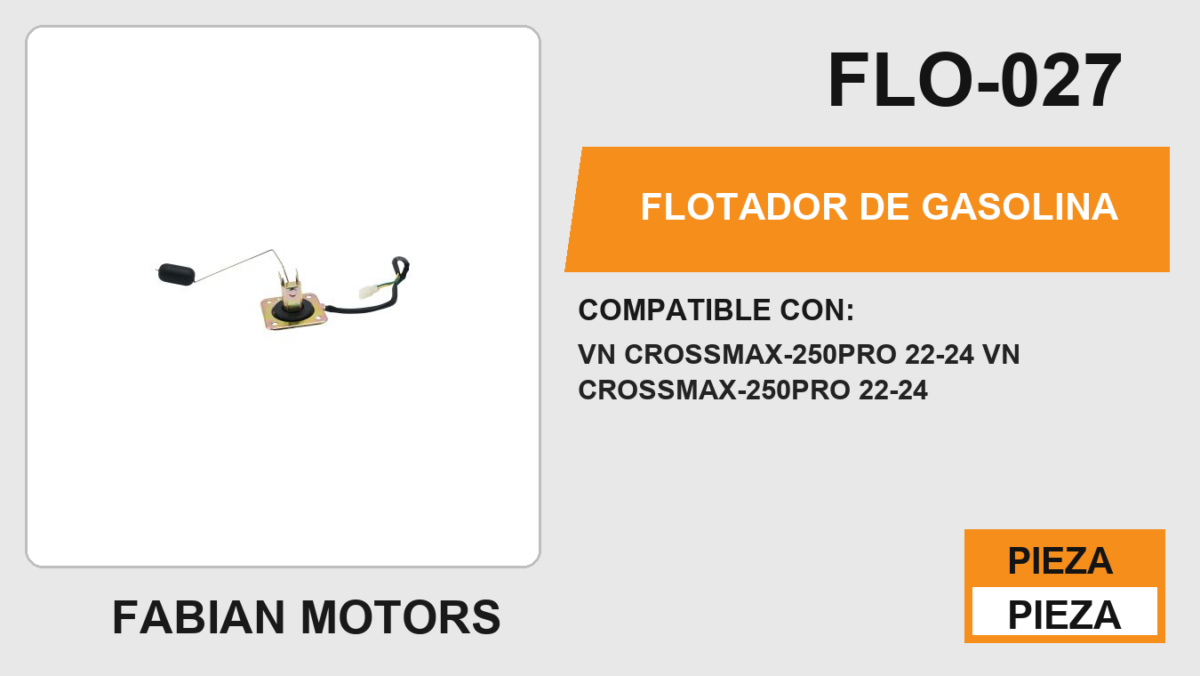 FLOTADOR DE GASOLINA