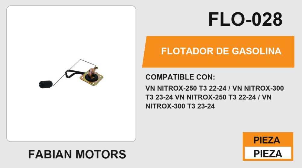 FLOTADOR DE GASOLINA