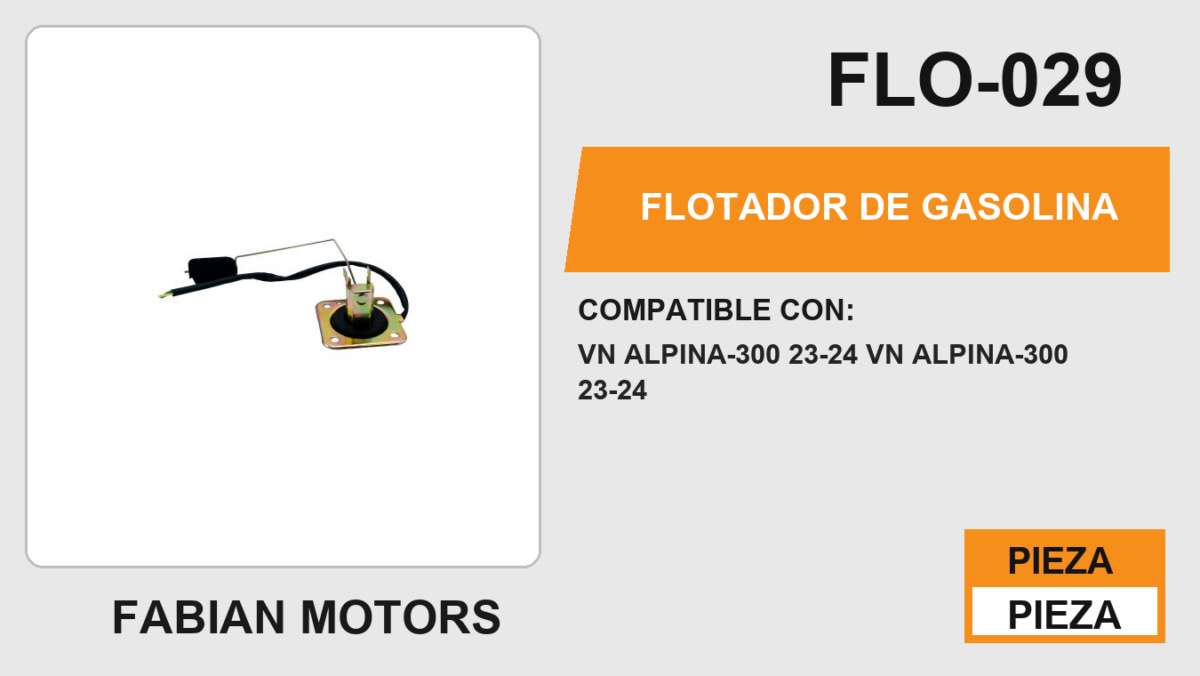 FLOTADOR DE GASOLINA