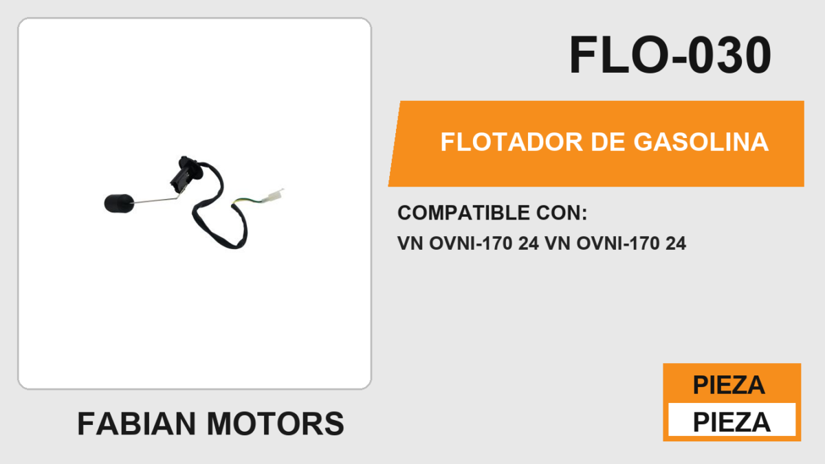 FLOTADOR DE GASOLINA