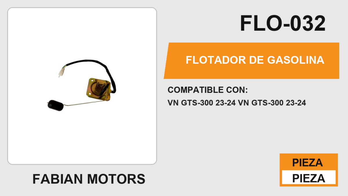 FLOTADOR DE GASOLINA