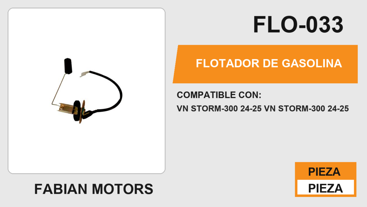 FLOTADOR DE GASOLINA