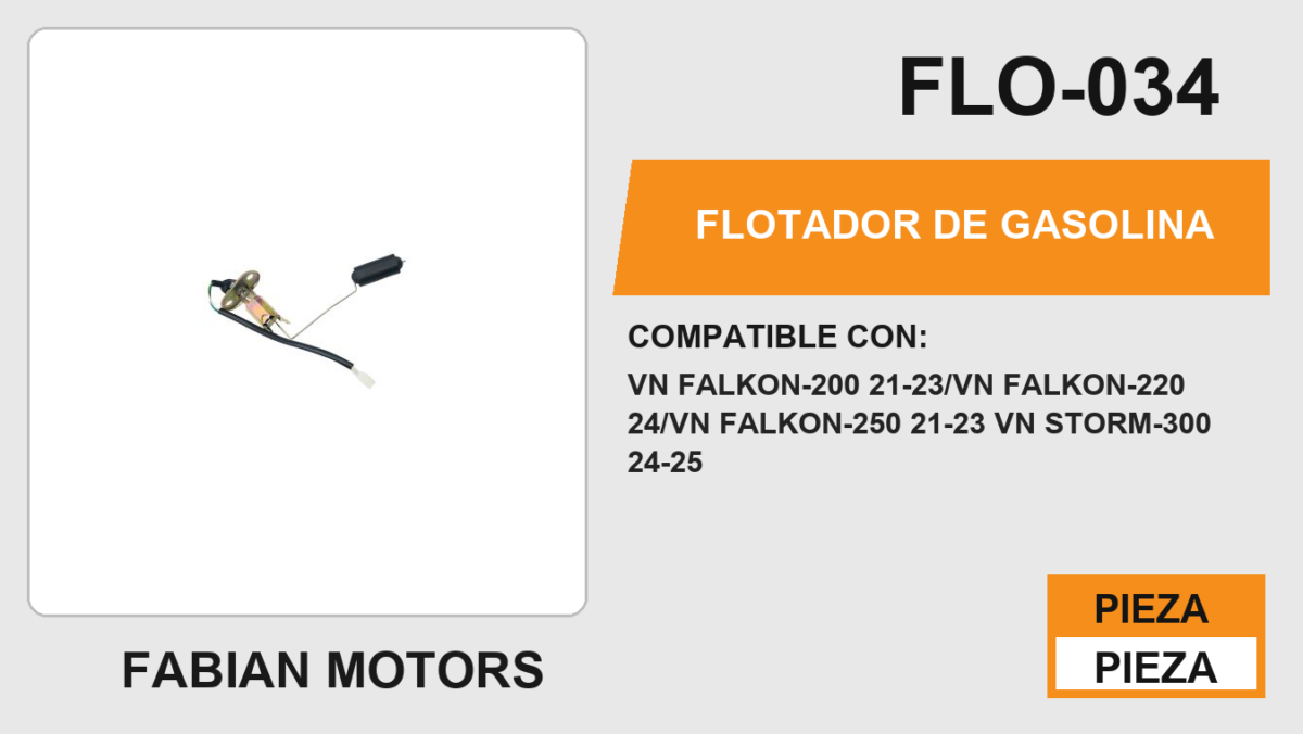 FLOTADOR DE GASOLINA