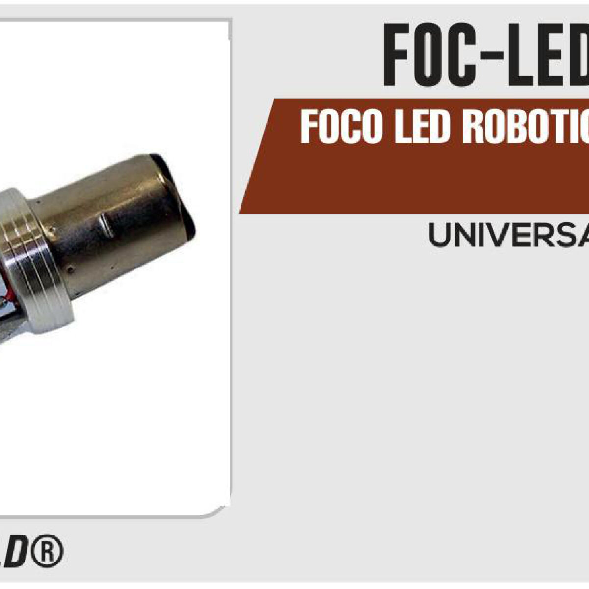 FOCO LED ROBOTIC S2 12Vcc