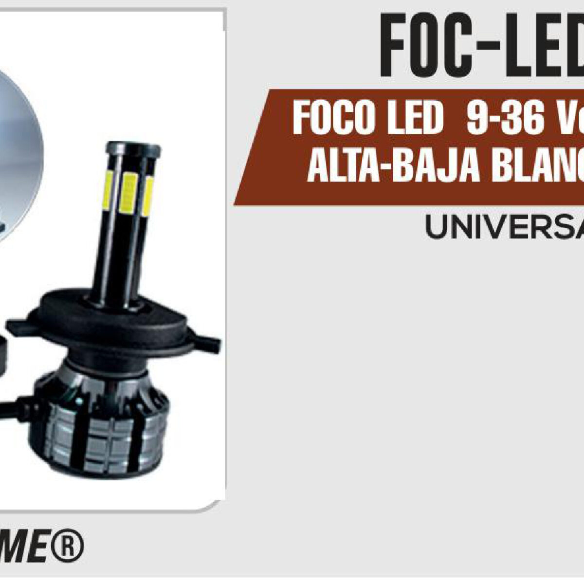 FOCO LED 9-36 Vcc 24 W