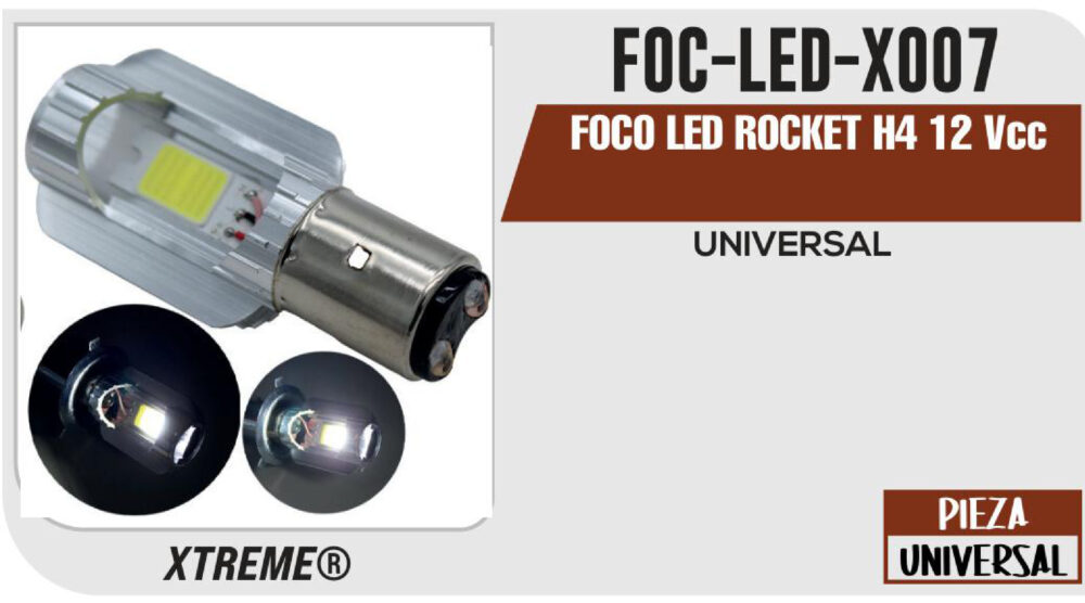 FOCO LED ROCKET S2 12Vcc