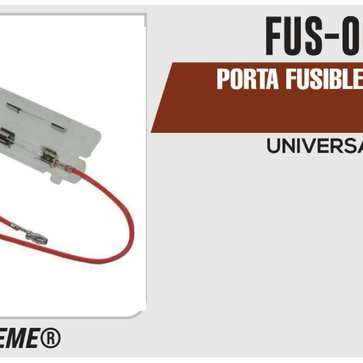 PORTA FUSIBLES 12Vcc