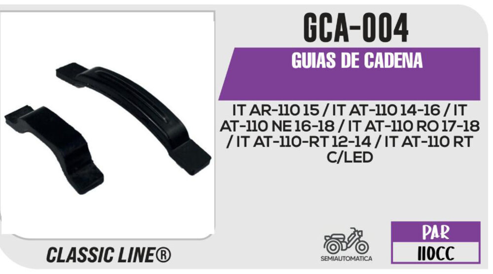 GUIAS DE CADENA