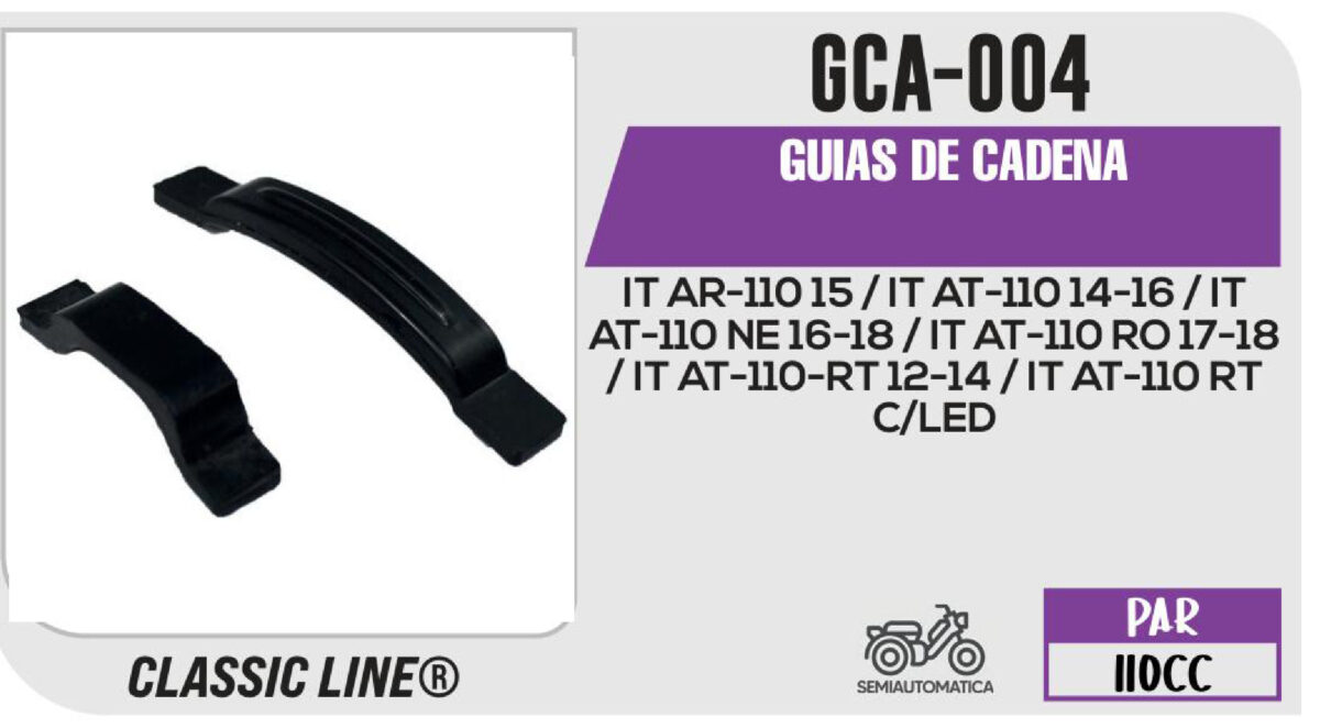 GUIAS DE CADENA