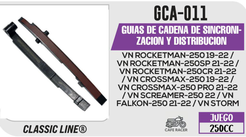 GUIAS DE CADENA DE SINCRONIZACION Y DISTRIBUCION