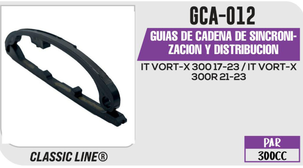 GUIAS DE CADENA DE SINCRONIZACION Y DISTRIBUCION