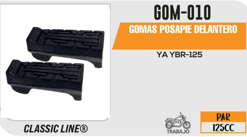 GOMAS POSAPIE DELANTERO