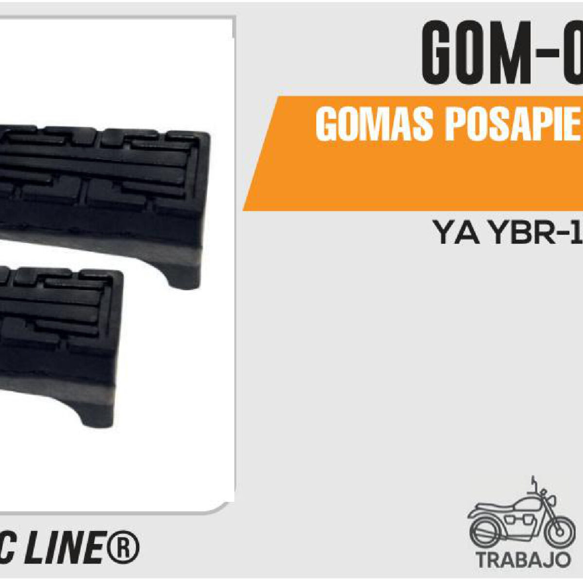 GOMAS POSAPIE DELANTERO