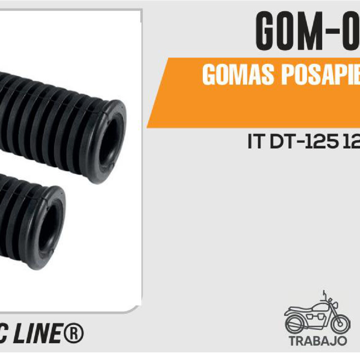 GOMAS POSAPIE TRASERO