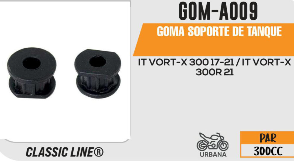 GOMA SOPORTE DE TANQUE