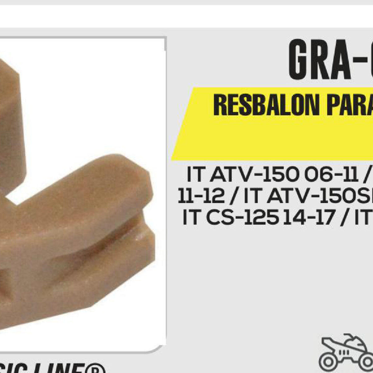 RESBALON PARA CENTRIFUGO