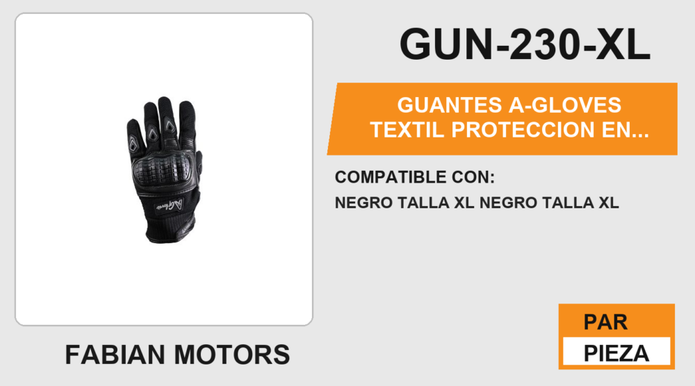 GUANTES A-GLOVES TEXTIL PROTECCION EN NUDILLOS SMART TOUCH SCREEN ANTIDERRAPANTE EN LA PALMA