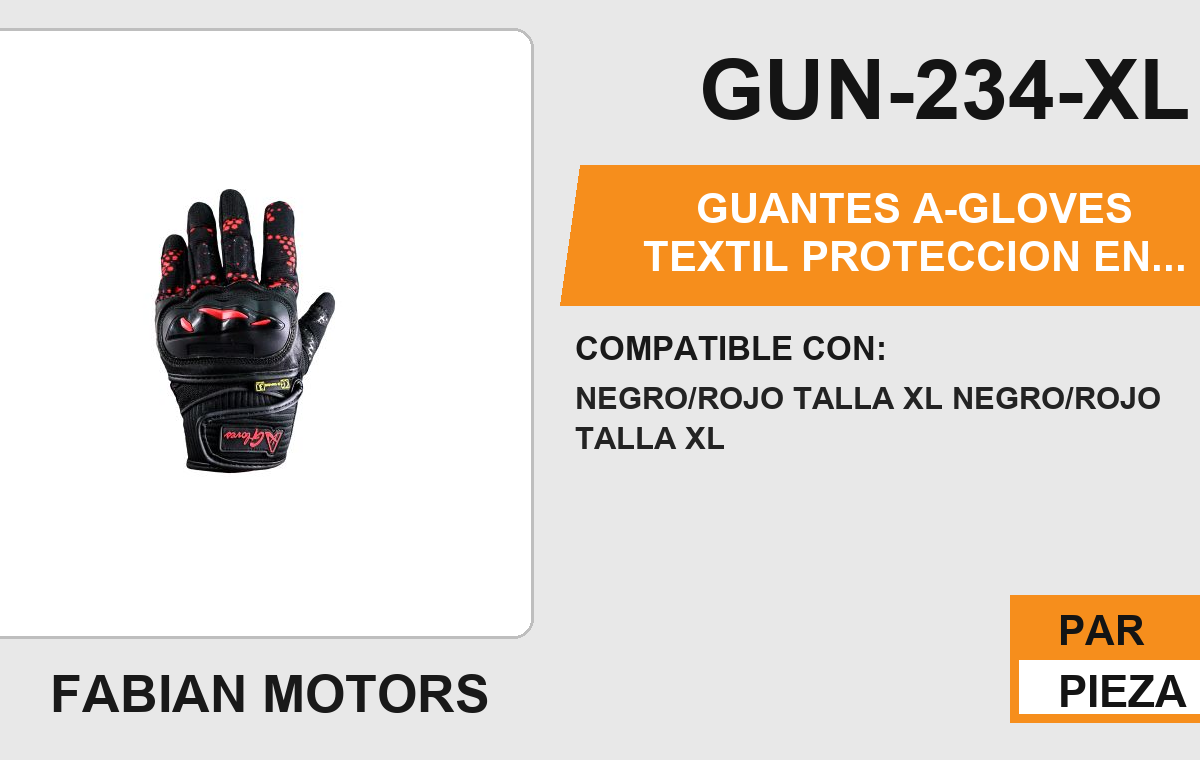 GUANTES A-GLOVES TEXTIL PROTECCION EN NUDILLOS SMART TOUCH SCREEN ANTIDERRAPANTE EN LA PALMA