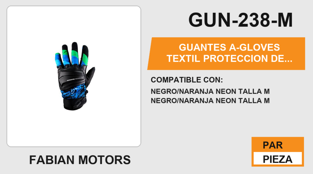 GUANTES A-GLOVES TEXTIL PROTECCION DE MOLDE EN NUDILLOS SMART TOUCH SCREEN ANTIDERRAPANTE EN LA PALMA