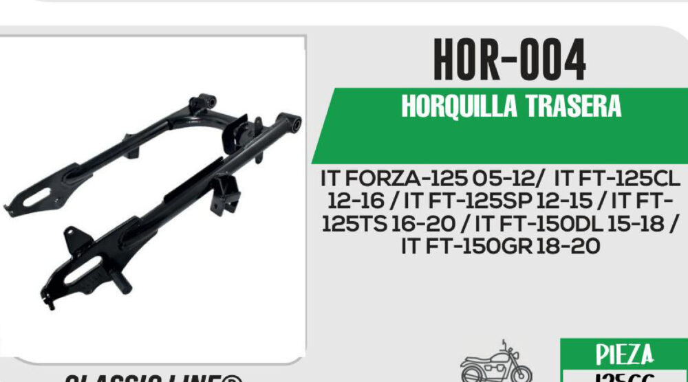 HORQUILLA TRASERA