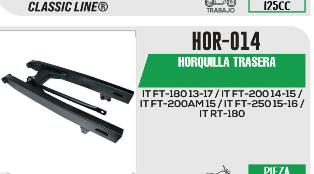 HORQUILLA TRASERA