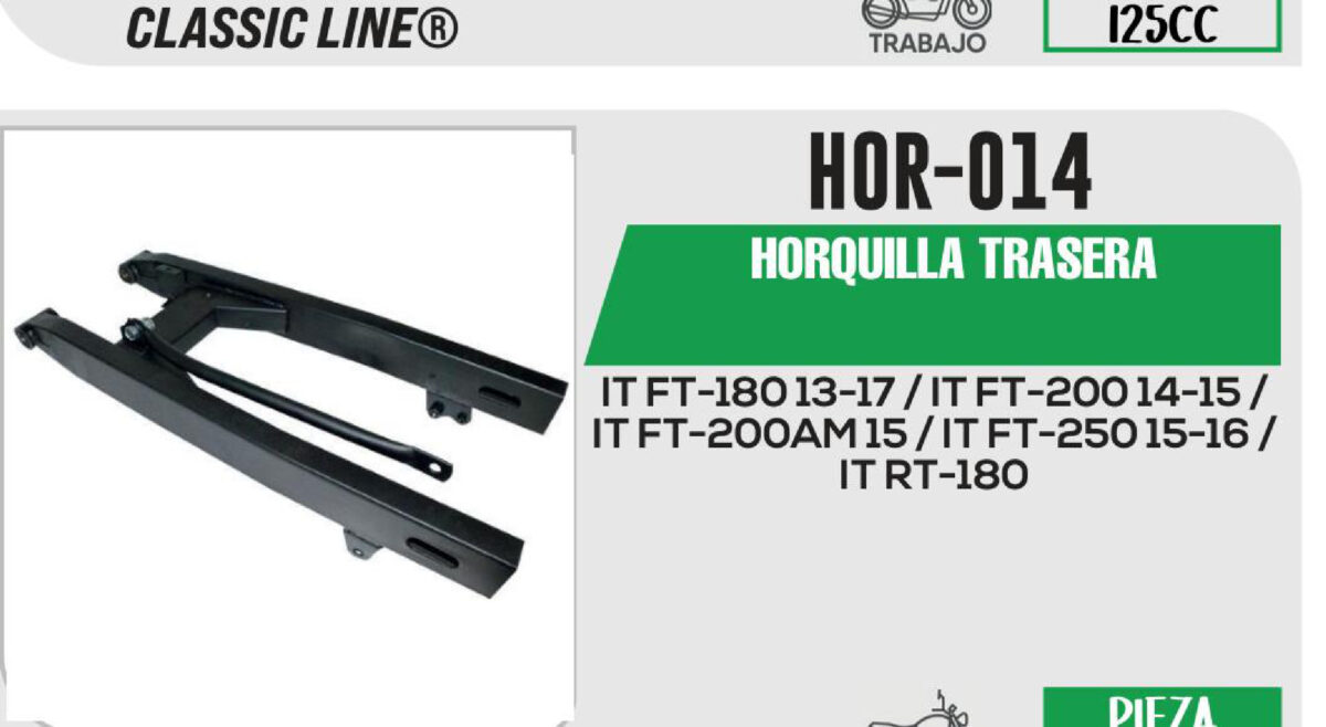 HORQUILLA TRASERA