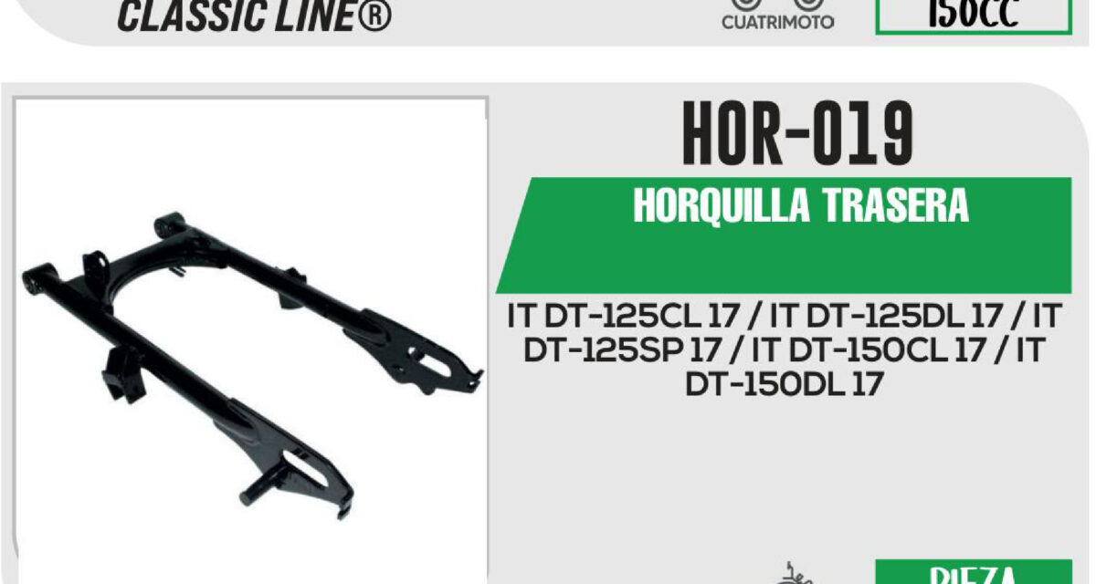HORQUILLA TRASERA