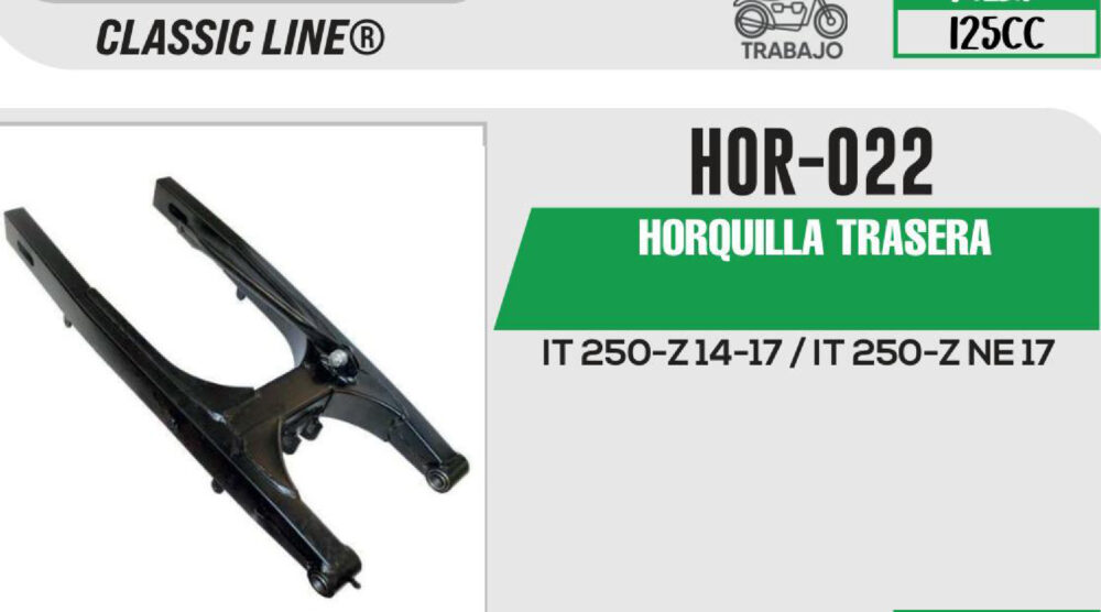 HORQUILLA TRASERA