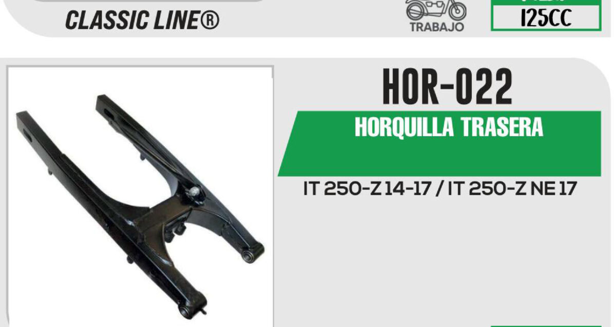 HORQUILLA TRASERA