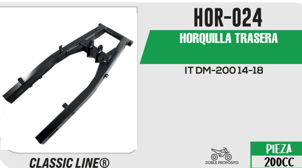 HORQUILLA TRASERA